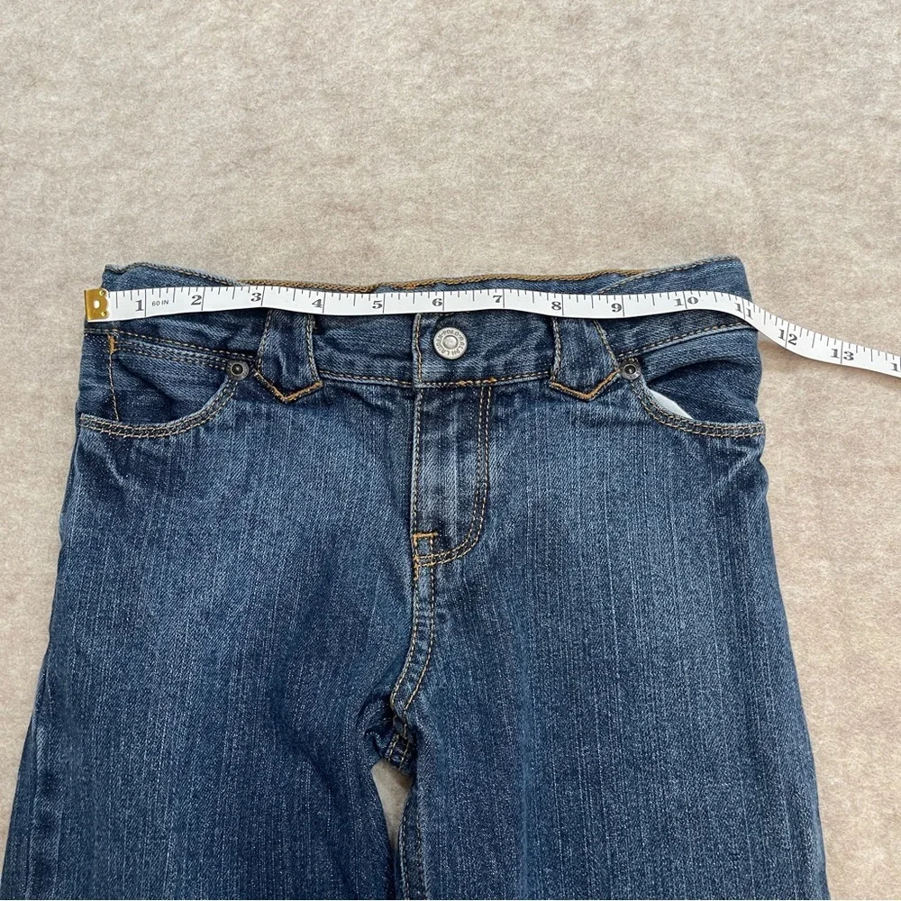 Ralph Lauren Dark Wash Denim Bootcut Cotton Jeans Girl’s Size 6X